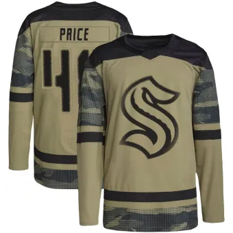 Men's Caden Price Seattle Kraken Military Appreciation Practice Jersey - Camo Authentic