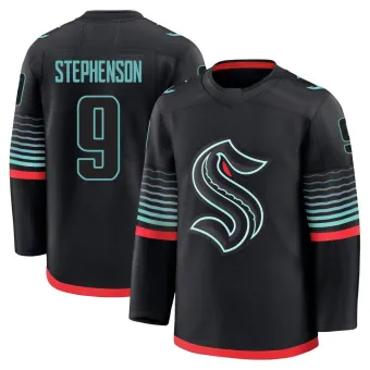 Men's Chandler Stephenson Seattle Kraken Alternate Jersey - Black Premium