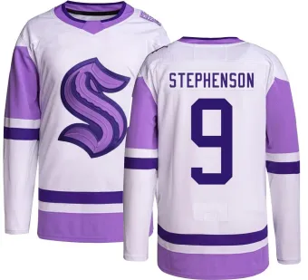 Men's Chandler Stephenson Seattle Kraken Hockey Fights Cancer Jersey - Authentic
