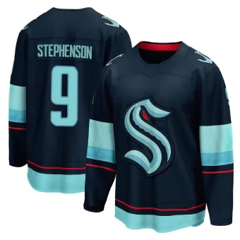 Men's Chandler Stephenson Seattle Kraken Home Jersey - Navy Breakaway