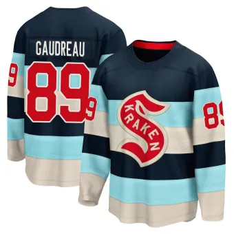 Men's Frederick Gaudreau Seattle Kraken Deep Sea 2024 Winter Classic Jersey - Blue Breakaway
