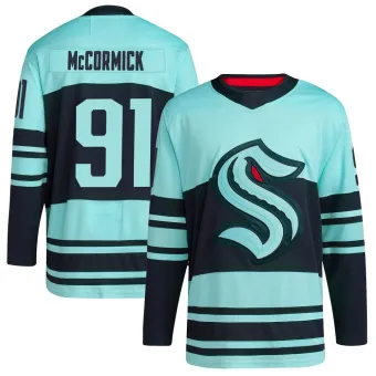 Men's Max McCormick Seattle Kraken Reverse Retro 2.0 Jersey - Teal Authentic
