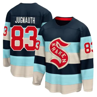Men's Tyson Jugnauth Seattle Kraken Deep Sea 2024 Winter Classic Jersey - Blue Breakaway