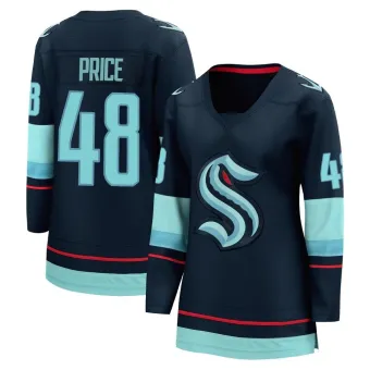 Women's Caden Price Seattle Kraken Home Jersey - Navy Breakaway