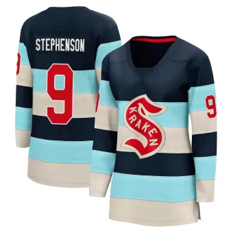 Women's Chandler Stephenson Seattle Kraken Deep Sea 2024 Winter Classic Jersey - Blue Breakaway