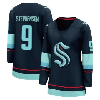 Women's Chandler Stephenson Seattle Kraken Home Jersey - Navy Breakaway