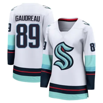 Women's Frederick Gaudreau Seattle Kraken Away Jersey - White Breakaway