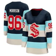 Women's Logan Morrison Seattle Kraken Deep Sea 2024 Winter Classic Jersey - Blue Breakaway