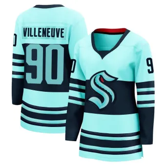 Women's Nathan Villeneuve Seattle Kraken Special Edition 2.0 Jersey - Teal Breakaway