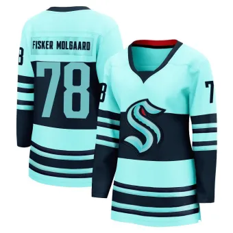 Women's Oscar Fisker Molgaard Seattle Kraken Special Edition 2.0 Jersey - Teal Breakaway