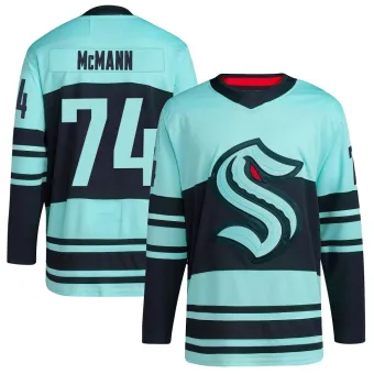 Youth Bobby McMann Seattle Kraken Reverse Retro 2.0 Jersey - Teal Authentic
