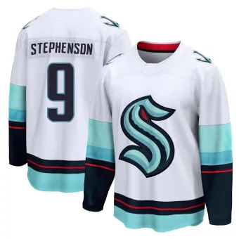 Youth Chandler Stephenson Seattle Kraken Away Jersey - White Breakaway